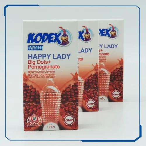 کاندوم خاردار کدکس هپی لیدی