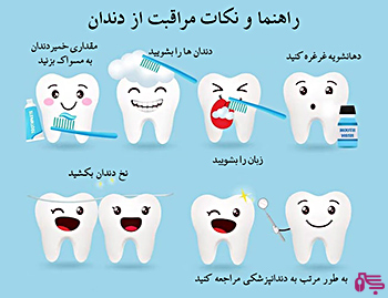 راهنمایی مراقبت از دندان