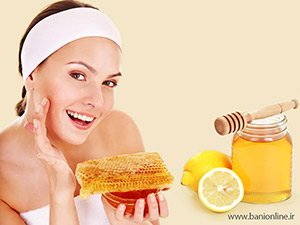 پاک کننده صورت خانگی با عسل و لیمو