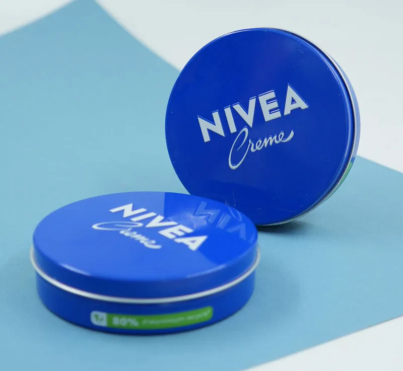 کرم دست نیوا آبی فلزی