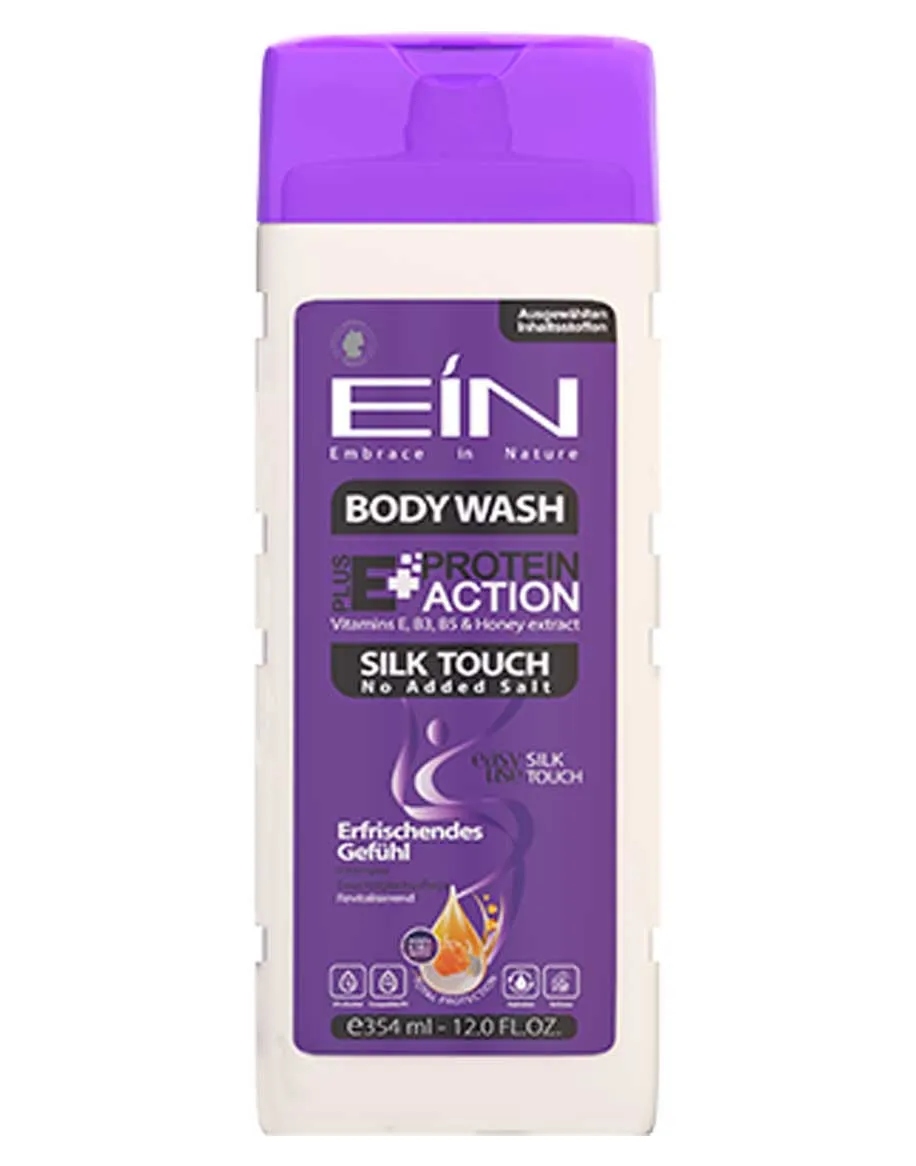 شامپو بدن ای آی ان مدل silk touch حجم 354 میلی لیتر