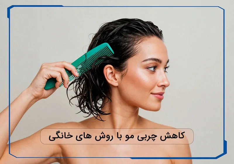 روش های خانگی کاهش چربی مو
