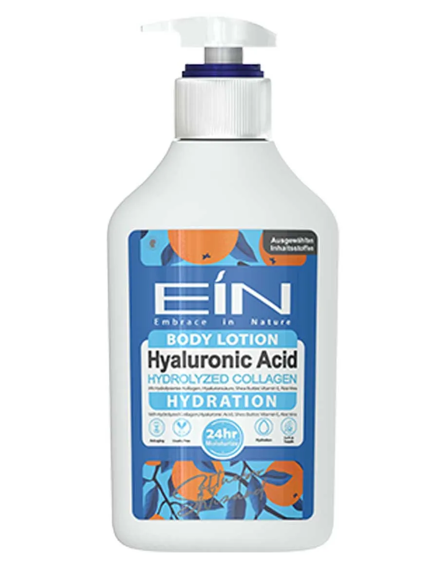 لوسیون بدن ای آی ان حاوی هیالورونیک اسید