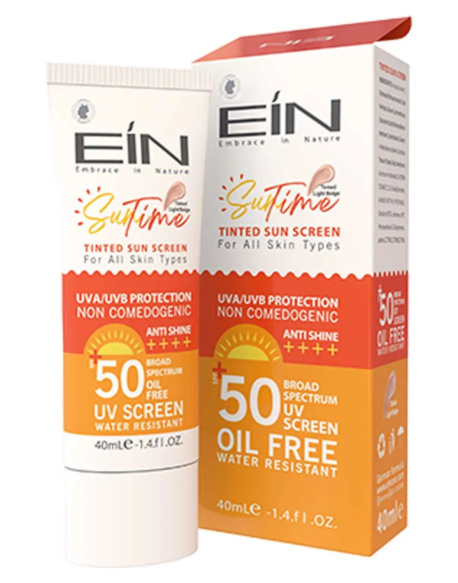 کرم ضد آفتاب بژ طبیعی ای آی ان SPF50